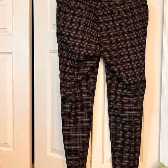 Soho Dark Black and Grey Checkered Pants - Picture 5 of 8